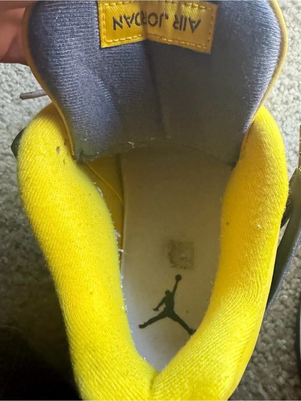 Jordan bold yellow